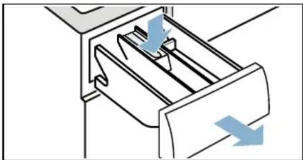 BOSCH WDU285L9SN - Sæbeskuffe og kabinet - 1