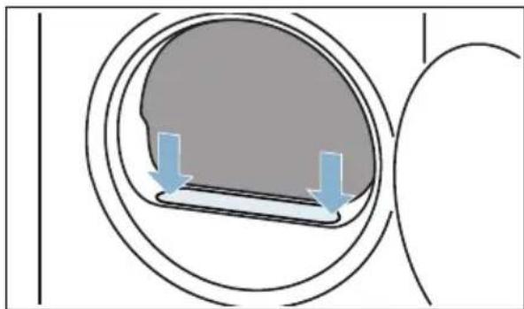BOSCH WTW875L8SN - Rens fnugfiltret efter hver tørring: - 2