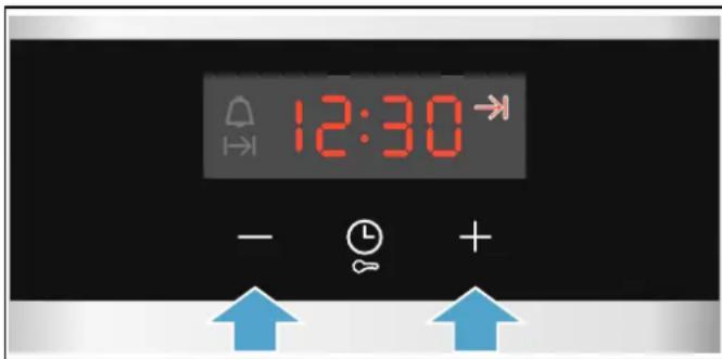 BOSCH HBF113BV0S - Tryk igen let på tasten Ⓛ. - 1