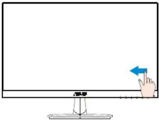 ASUS Touch VT229H - Right edge swipe (on Windows 7/8/8.1/10 only) - 1