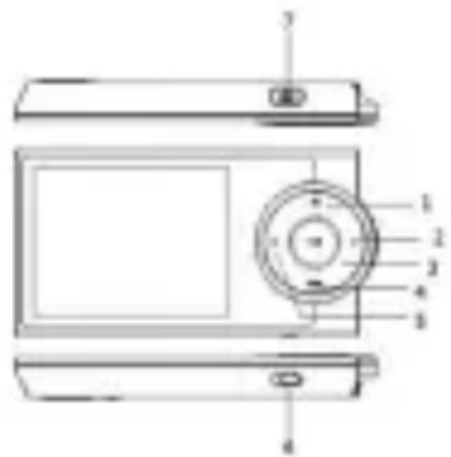 Technical diagram of a device with numbered components, likely an electronic device or scanner.