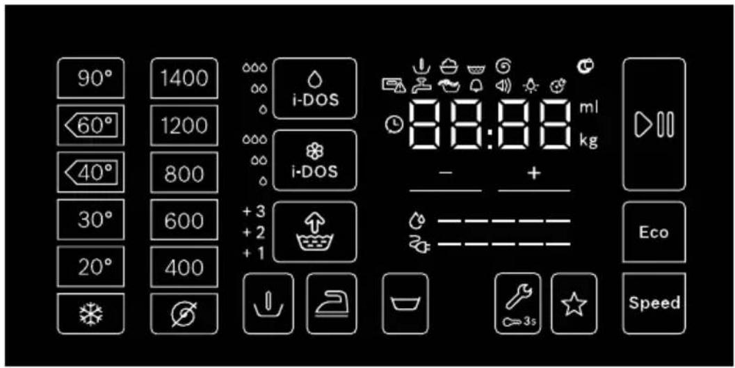 BOSCH WAT286P9SN - Touch-display - 1
