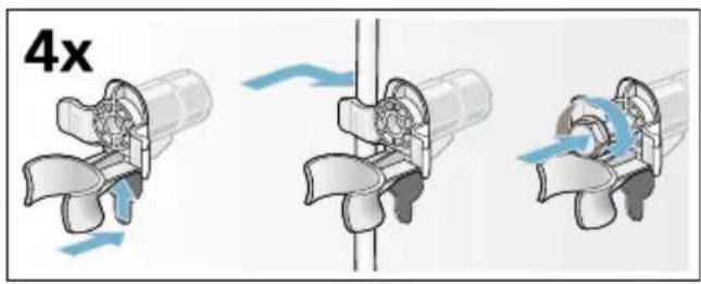 BOSCH WAT286P9SN - Montage af transportsikringer: - 2
