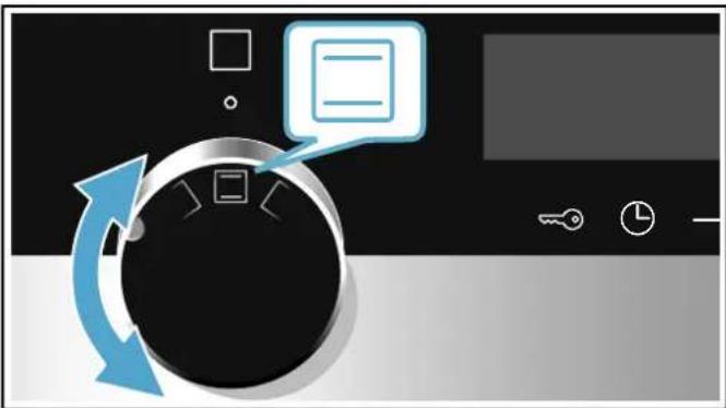 SIEMENS iQ500 HB578ABS0S - Indstille ovnfunktion og temperatur - 1