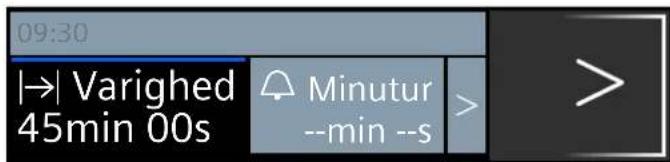09:30 |→| Varighed 45min 00s Minutur --min --s >