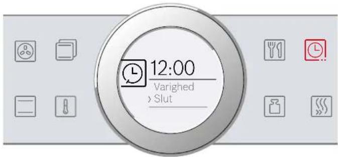 12:00 Varighed > Slut