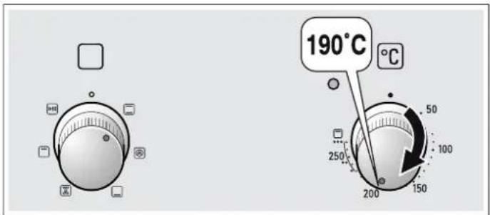 SIEMENS iQ100 HB301E2S - Ovnfunktion og temperatur - 2