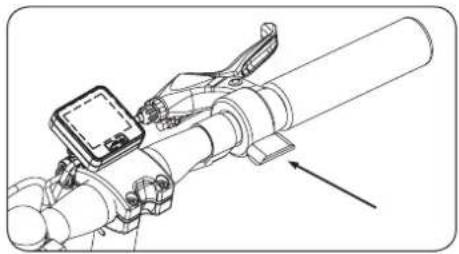 METZ Moover - Actuating the hand pedal - 2