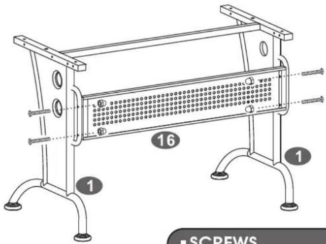 Piranha PC21 - - ASSEMBLY STEPS: - 14