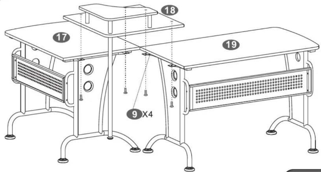Piranha PC21 - ■ SCREWS - 11
