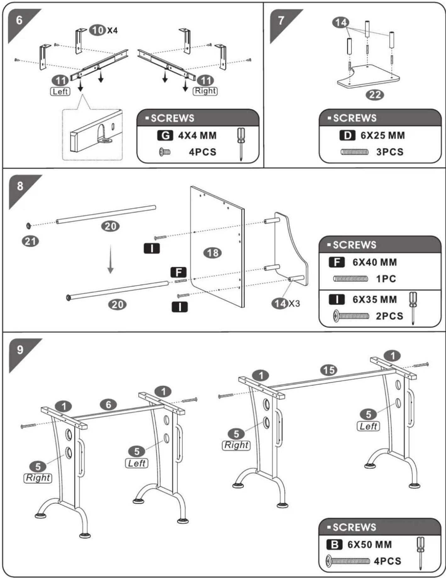 Piranha PC21 - - ASSEMBLY STEPS: - 12