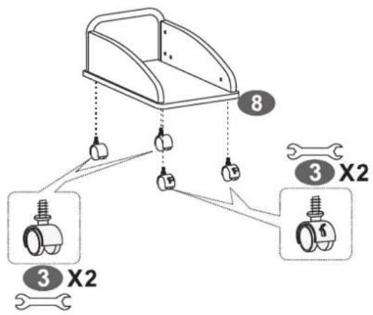 Piranha PC21 - - ASSEMBLY STEPS: - 4