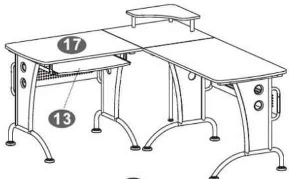 Piranha PC21 - - ASSEMBLY STEPS: - 17