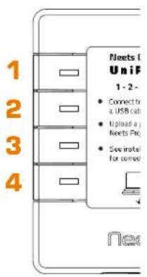 1 2 3 4 Fleets UniF 1-2- Connectx a USB cib Upload a Reets Pio See install for como