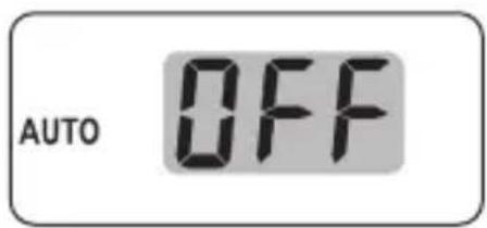 AUTO OFF