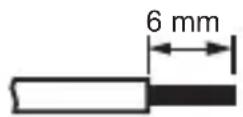 RADEMACHER DuoFern 9485 - Length of insulation stripped: - 1