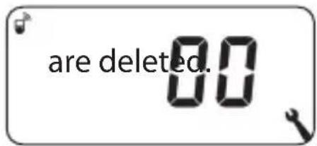 are deleted.