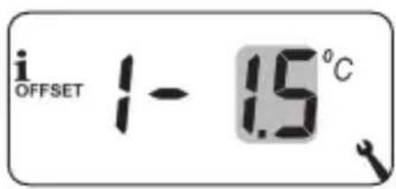 i OFFSET 1- 1.5°C