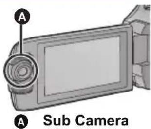PANASONIC HC-W850M - Recording with the Sub Camera (Twin Camera) [HC-W850]/[HC-W858]/[HC-W850M] - 1