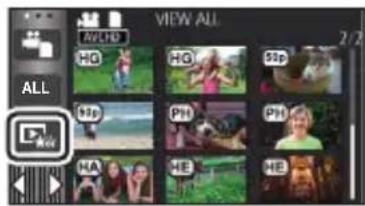 PANASONIC HC-W850M - Touch the scene or the still picture to be played back. - 2