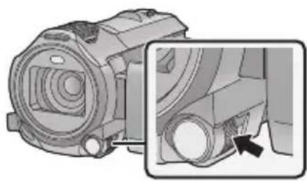 PANASONIC HC-W850M - Touch [ENTER]. - 2