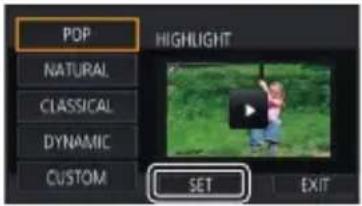 PANASONIC HC-W850M - [TITLE SETUP]: - 1