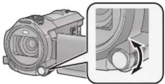 PANASONIC HC-W850M - Manual iris/gain adjustment - 1