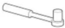 Elvita CKF3143V - Oven saranoinnin vaihtaminen - 2