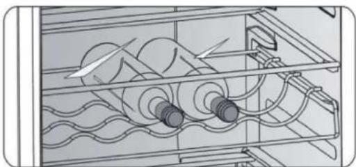 Elvita CKF5200V - Flexible wine rack (optional) - 1