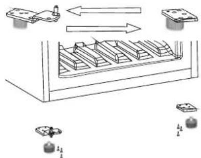 Elvita CKS3144V - Reversing the door - 10