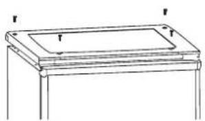 Elvita CKS3144V - Omhängning av dörren - 4