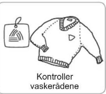 Kontroller vaskerådene