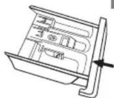 Elvita CTM4214V - Rengöra tvättmedelsfack - 4
