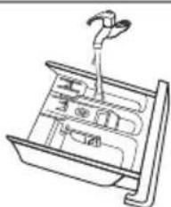 Elvita CTM4214V - Rengöra tvättmedelsfack - 2