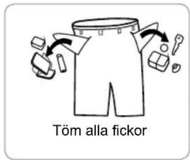 Töm alla fickor