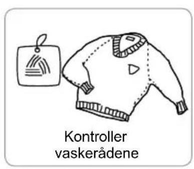 Kontroller vaskerådene