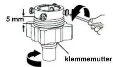 5 mm klemmemutter