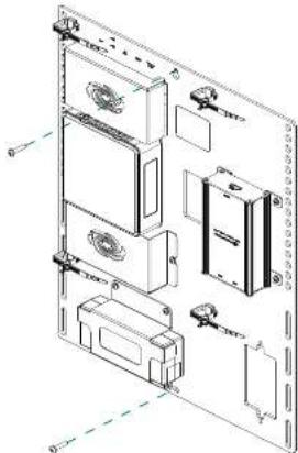 Crestron UC-B140-T - >> Install the Wall Bracket Assembly - 6