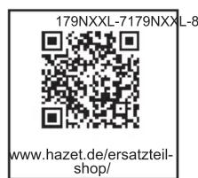 179NXXL-7179NXXL-8 www.hazet.de/ersatzteil- shop/