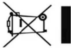 Symbol of a trash bin crossed with no text or numbers, representing waste sorting or disposal (no text present)