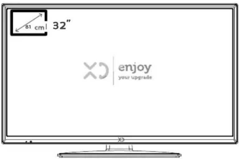 81 cm 32" ×∞ | enjoy your upgrade