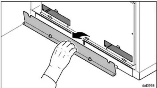 MIELE DA 3598 EXTA - Lugtfilteret isættes/udskiftes - 1