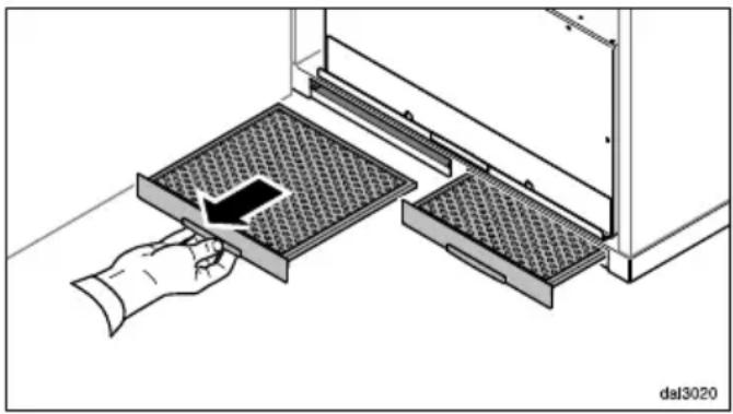 MIELE DA 3598 EXTA - Fedtfilter tages ud - 2