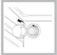 WHIRLPOOL ACMK 5531 - Replacing the oven light bulb - 1