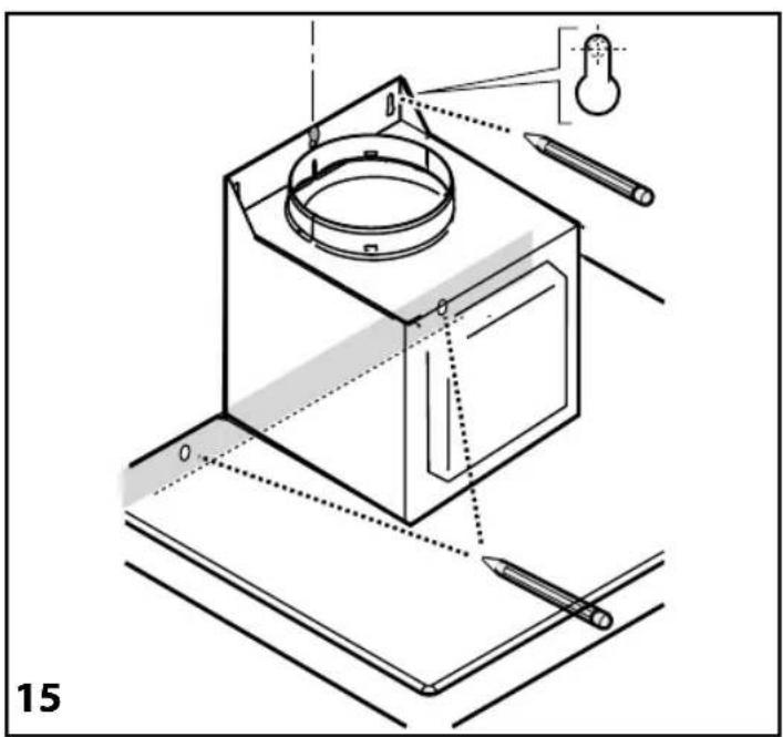 Technical line drawing of a mechanical assembly with no visible text or symbols