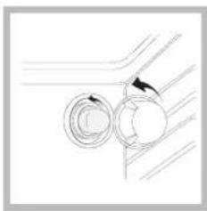 WHIRLPOOL ACMK 6531 - Replacing the oven light bulb - 1