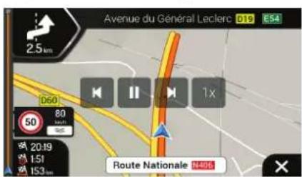 Avenue du Général Leclerc 019 E54 2.5 km D60 80 50 20:19 1:51 153 km 1x Route Nationale N406