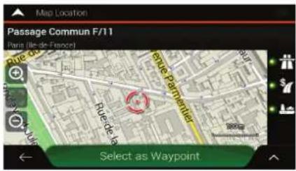 BLAUPUNKT Hamburg 990 DAB - Entering coordinates - 9
