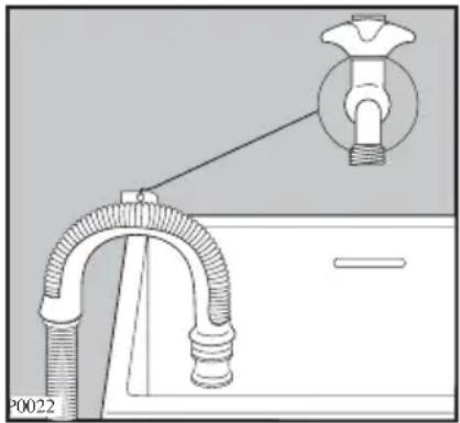 ELECTROLUX EWF14780 - Udtømning af vand - 1