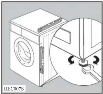 ELECTROLUX EWF14780 - Placering - 1